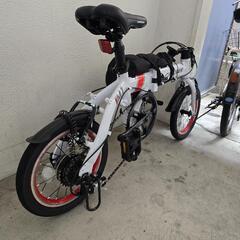 Canover CA-M1 61904 折りたたみ自転車、自転車バッグ付属の画像