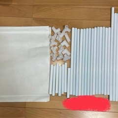 あげますハンガーラック 白の画像