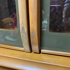 食器棚　木製　【松戸市現地引取限定】の画像