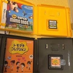 ＤＳ・３ＤＳソフト4本の画像