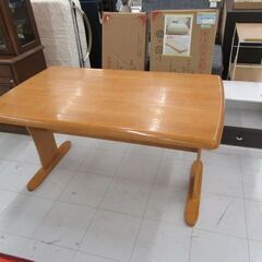 現状品 ニトリ 4人掛け ダイニングセット テーブル幅 約135cm ニューオリーブ2 椅子4脚 食卓セット 家具 NITORI 苫小牧西店  の画像