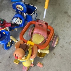 三輪車アンパンマン　ミッキーの画像