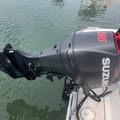 【長崎】ミヤマ MFC215HT 船外機 スズキ4スト115馬力 GPS魚探付きの画像