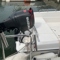 【長崎】ミヤマ MFC215HT 船外機 スズキ4スト115馬力 GPS魚探付きの画像
