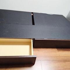 セミダブルベッド　現金手渡しの画像