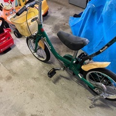 自転車　練習用の画像