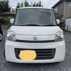 大幅お値下げ‼️ H26年式 スズキ スペーシア MK32S パールホワイト 車検付き‼️の画像