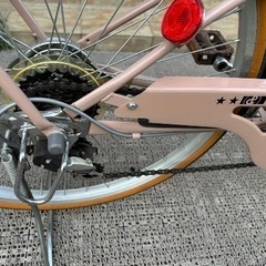 自転車　24インチ A.N.DESIGN WORKS　変速付　室内保管　オートライトの画像