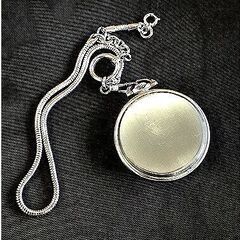 札幌【OMEGA 懐中時計 スモールセコンド 手巻き】ケース幅約46mm ステンレススチール プラスチック風防 機械式 オメガ 北20条店の画像