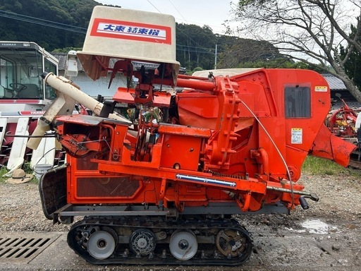 クボタハーベスター脱穀機 6馬力 ディーゼル結束機脱穀HS-65