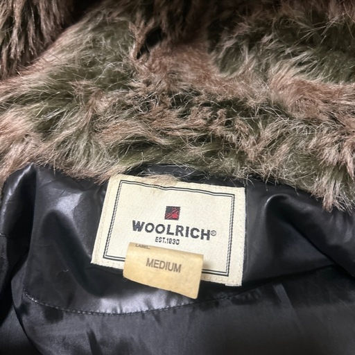 【今日限定！】WOOLRICH ダウンジャケット 黒 フード付き 5000円