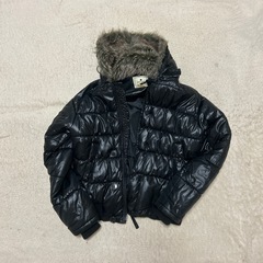 【今日限定！】WOOLRICH ダウンジャケット 黒 フード付き...