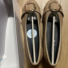 【ブランコワール・新品】パンプス ローヒール 23.5 cm 生活防水の画像