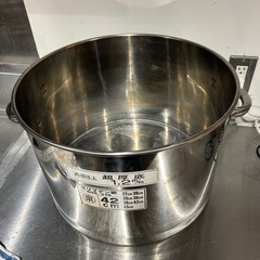 鍋　42センチ　超厚底　モリブデン鋼の画像