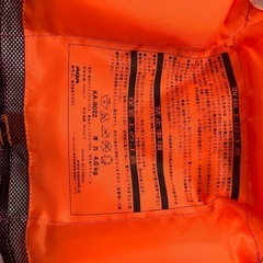 子ども用　ライフジャケットの画像