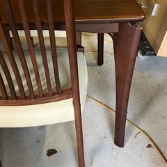 美品　オシャレ　４人掛け　ダイニングテーブルの画像