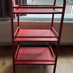IKEA トロリー 3台（イエロー・ピンク・レッド）各500円／値下げ可の画像