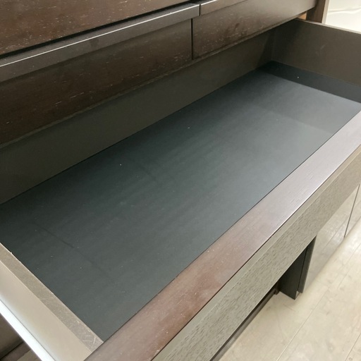 ACTUS チェスト　8段　WENGE ダークブラウン【トレファク堺福田店】