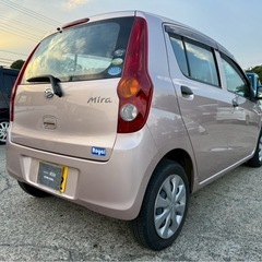 【支払総額10.8万円】7万キロ！機関良好h25年式ミラ車検付き即日納車ok内外装良好 エアコンバッチリ ワンセグTV 修復歴無しの画像