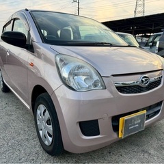 【支払総額10.8万円】7万キロ！機関良好h25年式ミラ車検付き即日納車ok内外装良好 エアコンバッチリ ワンセグTV 修復歴無しの画像