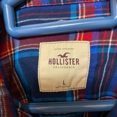 HOLLISTER チェック シャツ Lサイズの画像