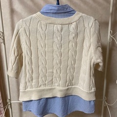 ZARA シャツ ニット Sサイズの画像