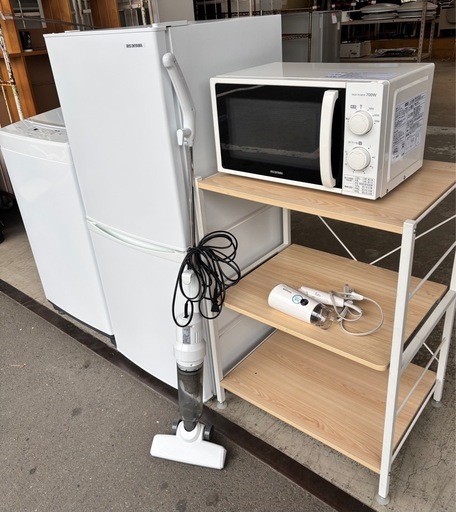 ? アイリスオーヤマ 白物家電お揃い5点セット（棚なし）  ? 配達可能 / 保証あり