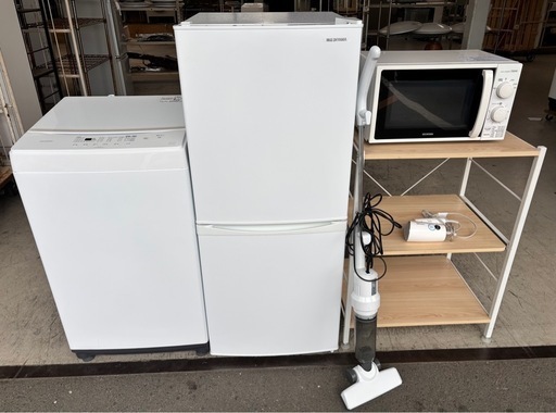 ? アイリスオーヤマ 白物家電お揃い5点セット（棚なし）  ? 配達可能 / 保証あり