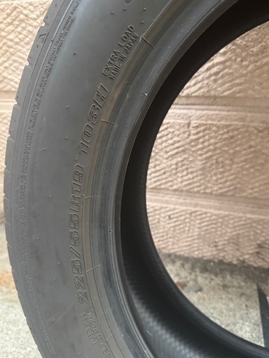225/55R19 103H ダンロップ　SP SPORT MAXX 4本セット