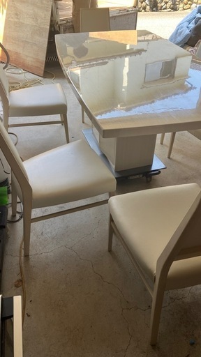 高級　６人掛け　ダイニングテーブル