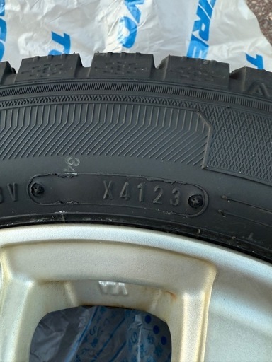 【お譲り先決定済み】good year icenavi7 155/65R14 ホイール付き4本  