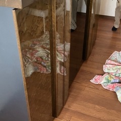 高級キャビネット　飾り棚　シェルフの画像