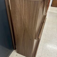 ★リユースのサカイ高崎店★TJ12609  フテップ収納 茶 H90×D28.5×W90 クリーニング済みの画像