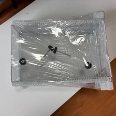 長方形長い机/ホワイトの画像