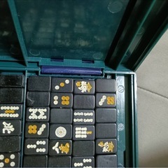 持ち運びできる麻雀セット。の画像