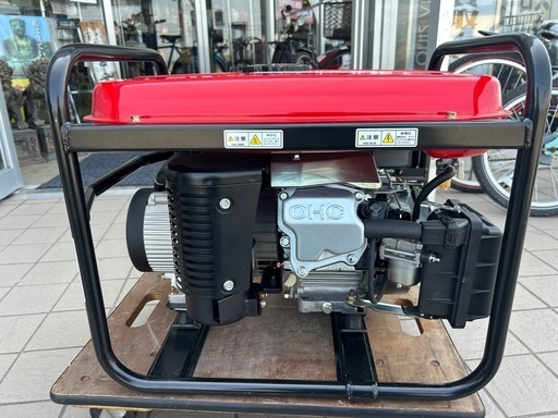 山形発!新ダイワ　EGR2400-A　ガソリン発電機　100V　20A 2.0ｋVA　50Hz　程度良品！発送OK！やまびこ　実動！非常用 イベント用に！