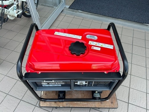 山形発!新ダイワ　EGR2400-A　ガソリン発電機　100V　20A 2.0ｋVA　50Hz　程度良品！発送OK！やまびこ　実動！非常用 イベント用に！
