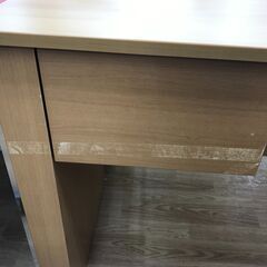 ★リユースのサカイ春日部店★KJ11421  PCデスク ブラウン H76×W121×D61 クリーニング済みの画像