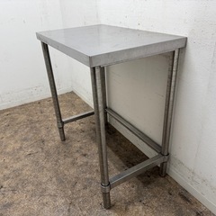 ステンレス　業務用　作業台　厨房　飲食店　W５５０ｘD６００ｘH８００ｍｍの画像