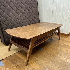 激安テーブル!! アイリスプラザ オーヤマ 木製 リビングテーブ...