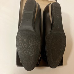 リボン付きフラットシューズ の画像