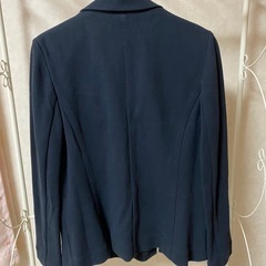 ネイビー ブレザー ジャケットの画像