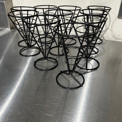 フライドポテトスタンド　10個　
コーンスタンドの画像