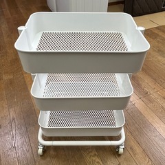 ニトリ キッチンワゴン トロリ の画像