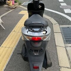 実働　ディオ　AF62　キャブレタータイプ　シルバー　タイヤ前後新品　エアフィルター新品、プラグ新品南区老司の画像