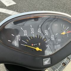 実働　ディオ　AF62　キャブレタータイプ　シルバー　タイヤ前後新品　エアフィルター新品、プラグ新品南区老司の画像