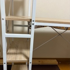 【超美品】棚付きの机の画像
