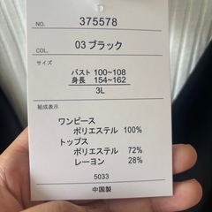 大きいサイズ　ワンピース　セットの画像