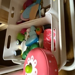 9/2迄！【美品】全てセット！キッチントイ・木の食材玩具付き の画像