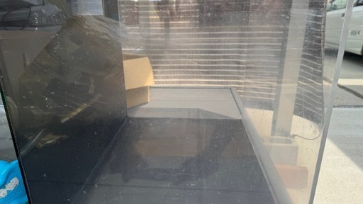 アクリル水槽　ワイド　600×450×450 上部濾過セット